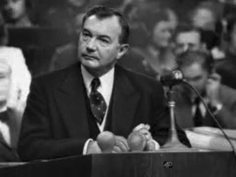 Nuremberg Day 84 (1946) Goering Cross by Robert H. Jackson (PM)