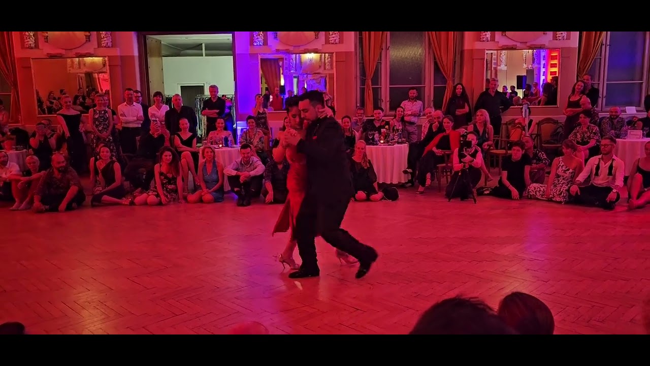 Jonathan Saavedra y Clarisa Aragon no Bratislava Tango Festival em 30/09/23 - V/V
