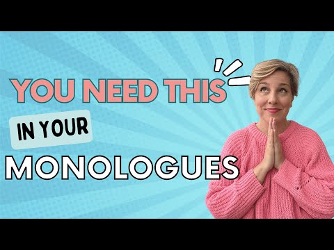 YOU NEED THIS in your SPEAKING MONOLOGUE EXAM