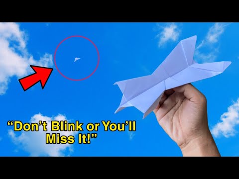 How to Make a Paper Airplane “Wind Striker” | Easy Origami Plane that Flies Far