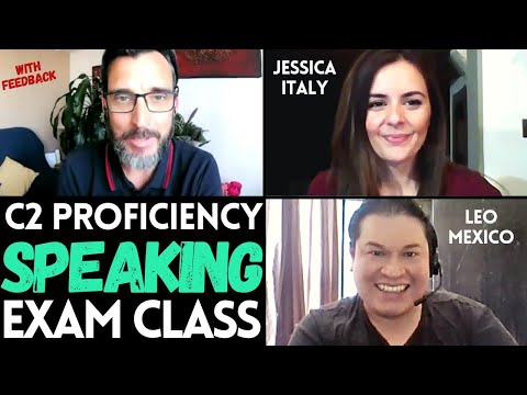 C2 PROFICIENCY CAMBRIDGE SPEAKING TEST - FULL CLASS. CPE SPEAKING TEST + TIPS AND FEEDBACK
