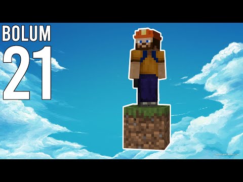 Minecraft: TEK BLOK SKYBLOCK (1.16) | Bölüm: 21
