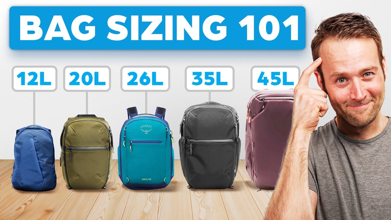 How To Pick The Perfect Travel Backpack Size