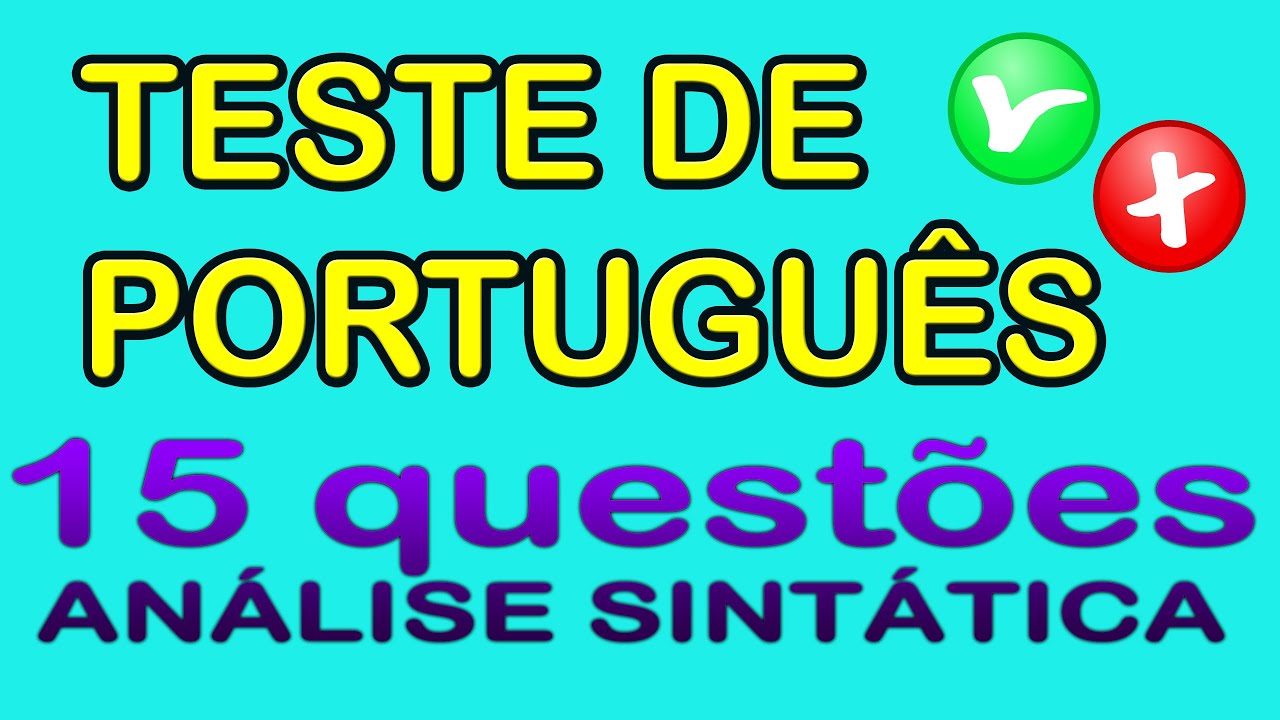 Análise Sintática Questões Resolvidas e Comentadas