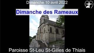 2022-04-10 – Messe des Rameaux