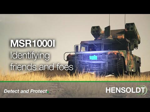 HENSOLDT MSR1000I – (Very) Short Range IFF Interrogator
