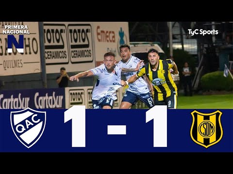 Quilmes 1-1 Deportivo Madryn | Primera Nacional | Fecha 3 (Zona A)