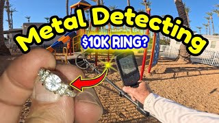 Metal Detecting: Secret Hotspot Reveals $10K Ring!😱