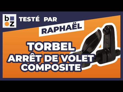 Arrêt de volet composite pour volets alu et PVC TORBEL