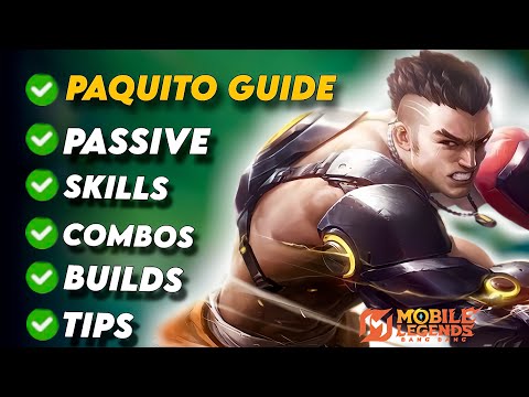 How to play Paquito in Mobile Legends | Best Build, Skills, Combos & Pro Tips (Full Guide)