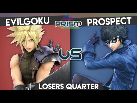 PRISM 206 - Evilgoku (Cloud) vs. Prospect (Joker) - Losers Quarter - Smash Ultimate Singles
