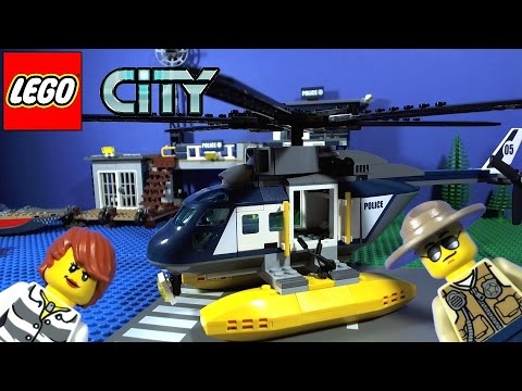 Vidéo LEGO City 60067 : La poursuite en hélicoptère