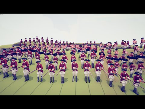 80x BRITISH ARMY vs ALL FACTION - Totally Accurate Battle Simulator TABS