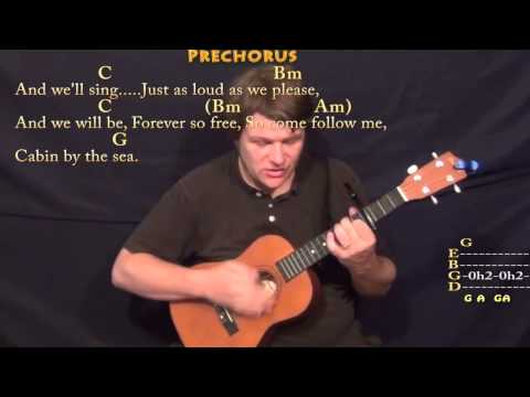 Cabin By the Sea (Dirty Heads) Bariuke Cover Lesson with Chords/Lyrics - Capo 4th