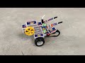 How To Make A Walking Hand Tractor From Matchbox Craft Diy Tractor Two Wheeler Tractor