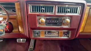 1982 Sedan DeVille Startup