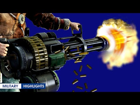 Most Destructive Gun on the Planet: Dillon M-134D Minigun