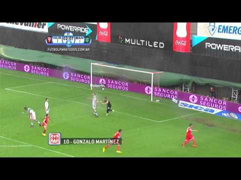 Gol de Martínez. Huracán 2 - Banfield 1. 8vos. Copa Argentina. Fútbol Para Todos