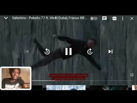 Valentino - Pekeño 77 ft. We$t Dubai , Franux BB ( Music Video Oficial Reaction