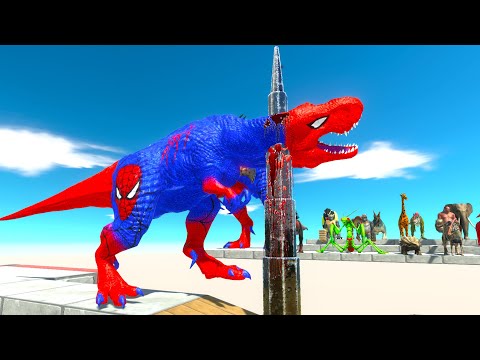 You Can Avoid 4x DEADLY SPIKES  - Animal Revolt Battle Simulator ARBS