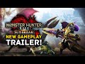 Monster Hunter Rise Sunbreak - NEW Gameplay Trailer & Weapon Silkbind Moves Revealed!