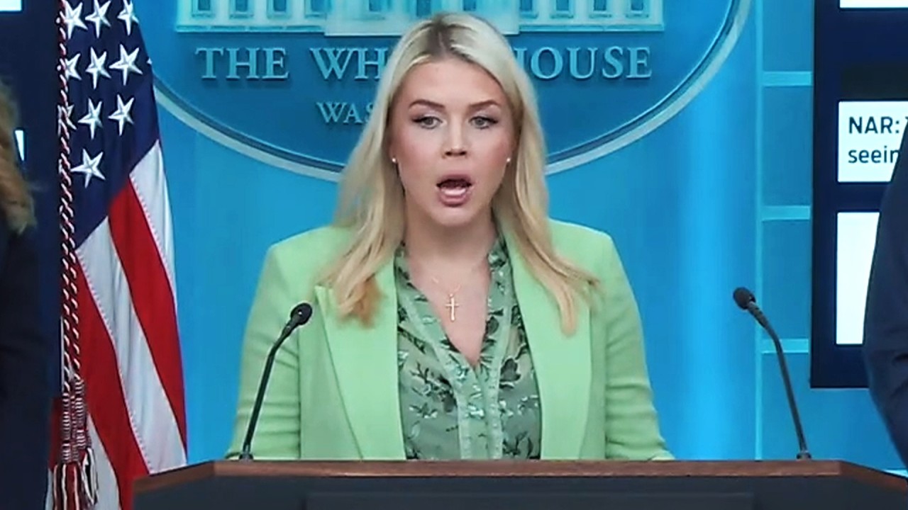 Karoline Leavitt: Gas prices ARE FALLING