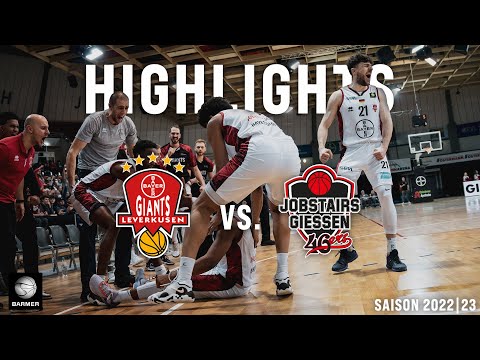 BAYER GIANTS Leverkusen : JobStairs Giessen 46ers | Highlights | ProA | Saison 2022/23