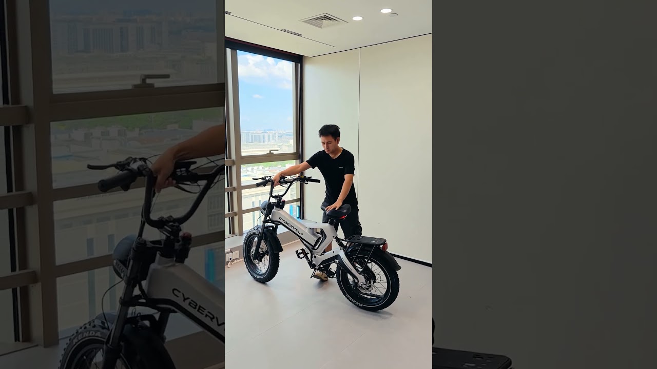 Wanna share this e-bike with the guys #electricbike#cybervelo #ek6  #obenelectricbike #ebike