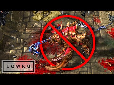 StarCraft 2: Dark REFUSES to play Late Game vs Cure! (Best-of-3)