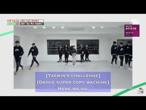 [ENG SUB] TAEMIN SUPER DANCE COPY MACHINE [EXO,BTS,CHUNGHA,TWICE,KEY]