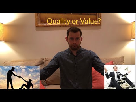 The So!UtioN: HIGH VALUE PEOPLE vs HIGH QUALITY PEOPLE