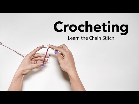 Easy Crochet Chain Stitch Tutorial