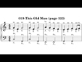 019-This Old Man (page 123) music sheet