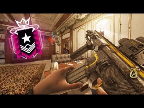 Crazy Champion Level 1 Taps, Spawn Peeks, Clutches, and INSANE Flicks - Rainbow Six Siege