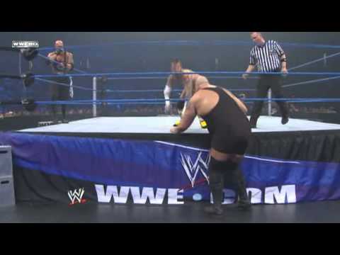 CM Punk and Luke Gallows vs Big Show ( WWE Friday night smackdown 03.09.2010 )