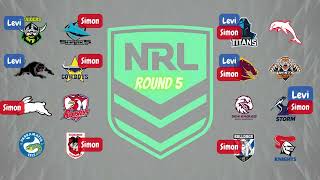 NRL 2025 - Round 5 Tips