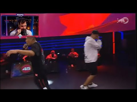 PAPO REACCIONA  A DIEGO VS XILO (BATALLON- REDBULL PERU )