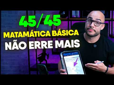 7 EASY BASIC MATHEMATICS ENEM Questions That You CANNOT GET WRONG