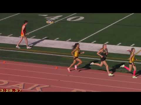 2022 CIF SJS D1 Championships - Girls 1600 meters