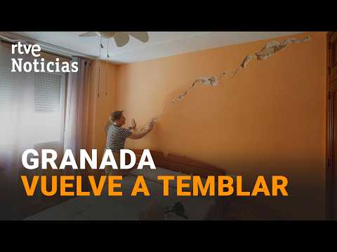 Un nuevo terremoto de 4,8 grados y varias réplicas sacuden la provincia de Granada | RTVE Noticias