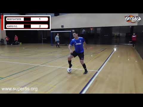 Futsal Super 5s Vermont South Men's Div A GF : BEEFEATERS v KATO F.C. (07/08/2018)