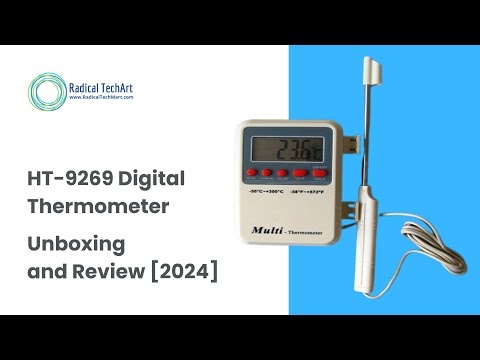 MCP Digital Multi Thermometer With External Sensing Probe