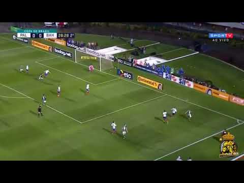 Gol de peixinho de Dudu Palmeiras 1 x 0 Bahia Copa do brasil 2018