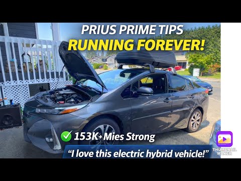TIPS to keep your Prius prime running forever! Over 153k and still going strong!