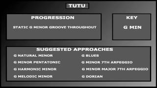 Backing Track - Tutu Miles Davis