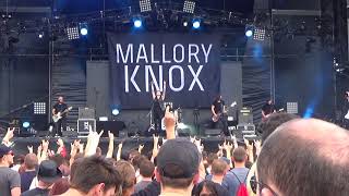 Mallory Knox  - Shout at the Moon - live download festival paris 2017 France