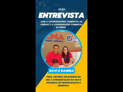 Entrevista com a Daniele e Davi do CNA de Guaianases