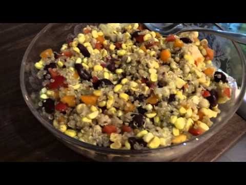 Raw till 4 high carb vegan Mexican recipe. Low fat weight loss dinner.