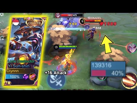 MENCOBA EMBLEM BARU BUAT YSS🔥APAKAH ADAPTIVE ATTACK COCOK SAMA YSS?! | TOP GLOBAL YSS - MLBB