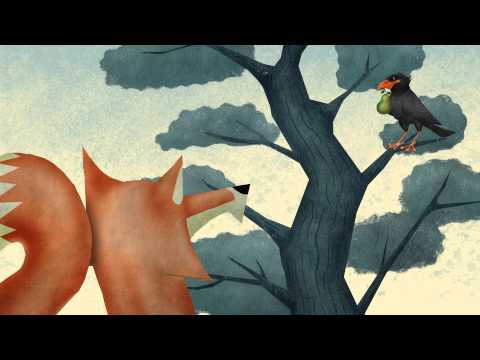 Animated Aesop's Fables :: Fox and Crow